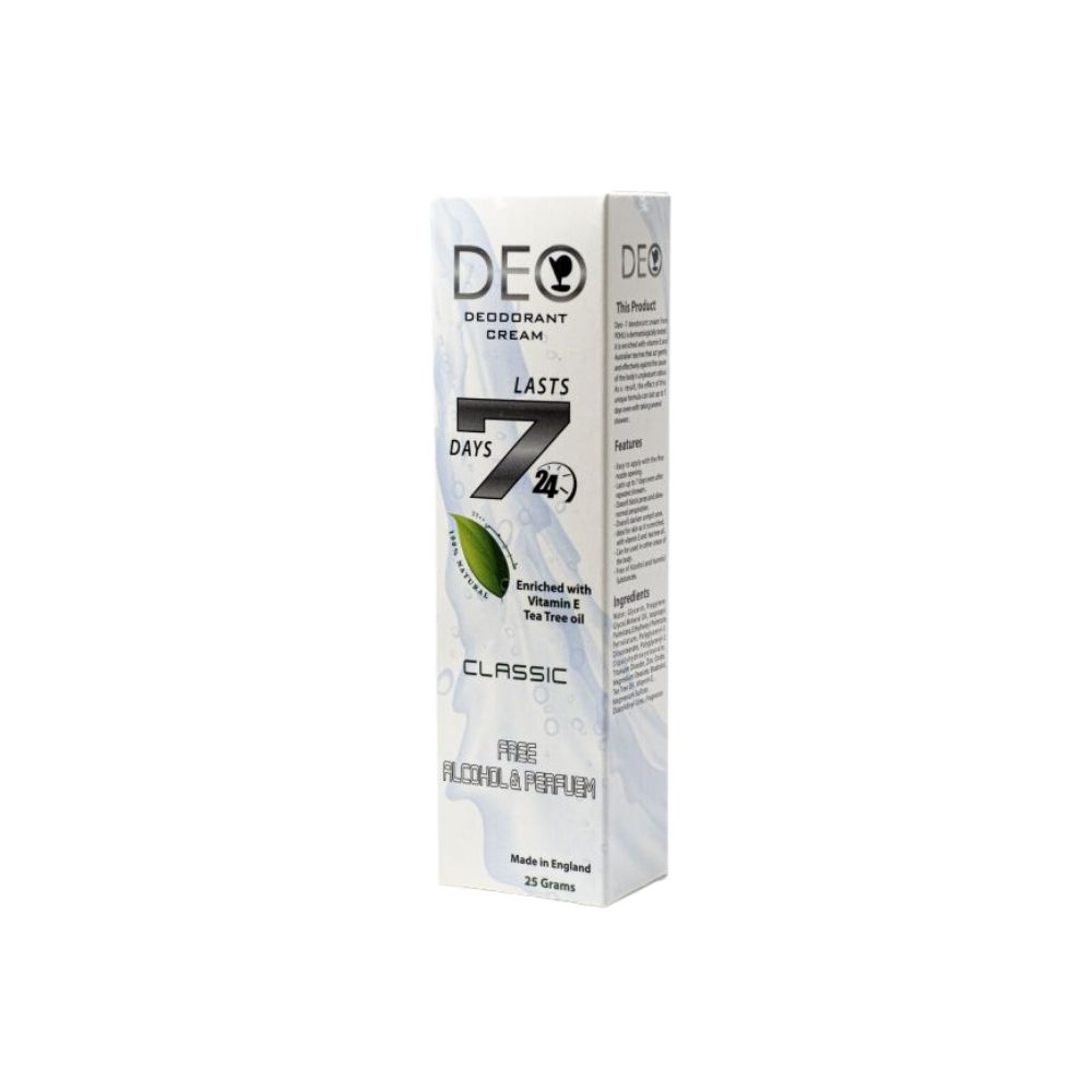 Deo7 Classic Deodorant Cream 